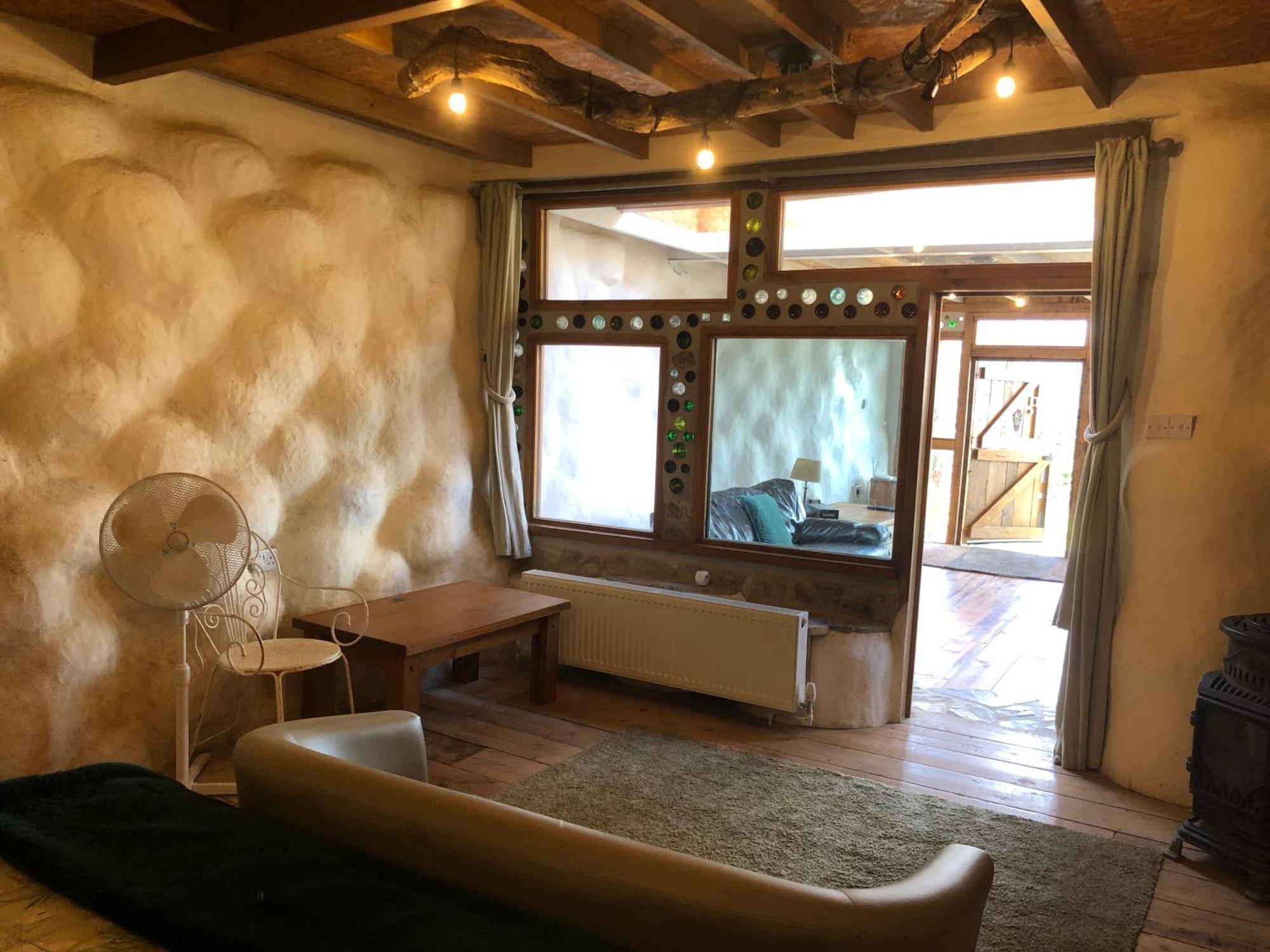 Rabbits 1Or 2 Bedroom Hobbit Style Hillset Earthen Dartmoor Eco Home South Brent Ngoại thất bức ảnh