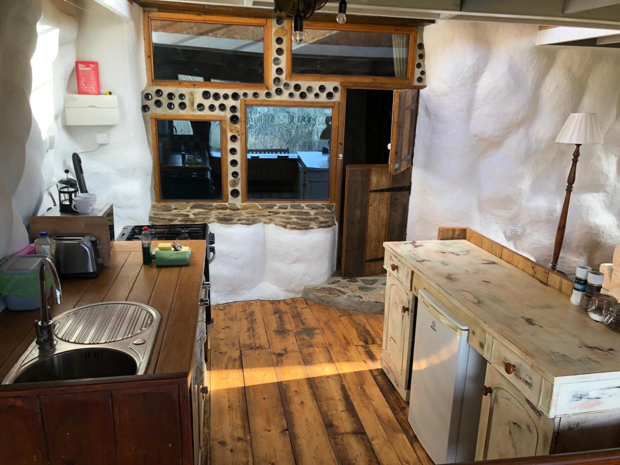 Rabbits 1Or 2 Bedroom Hobbit Style Hillset Earthen Dartmoor Eco Home South Brent Ngoại thất bức ảnh