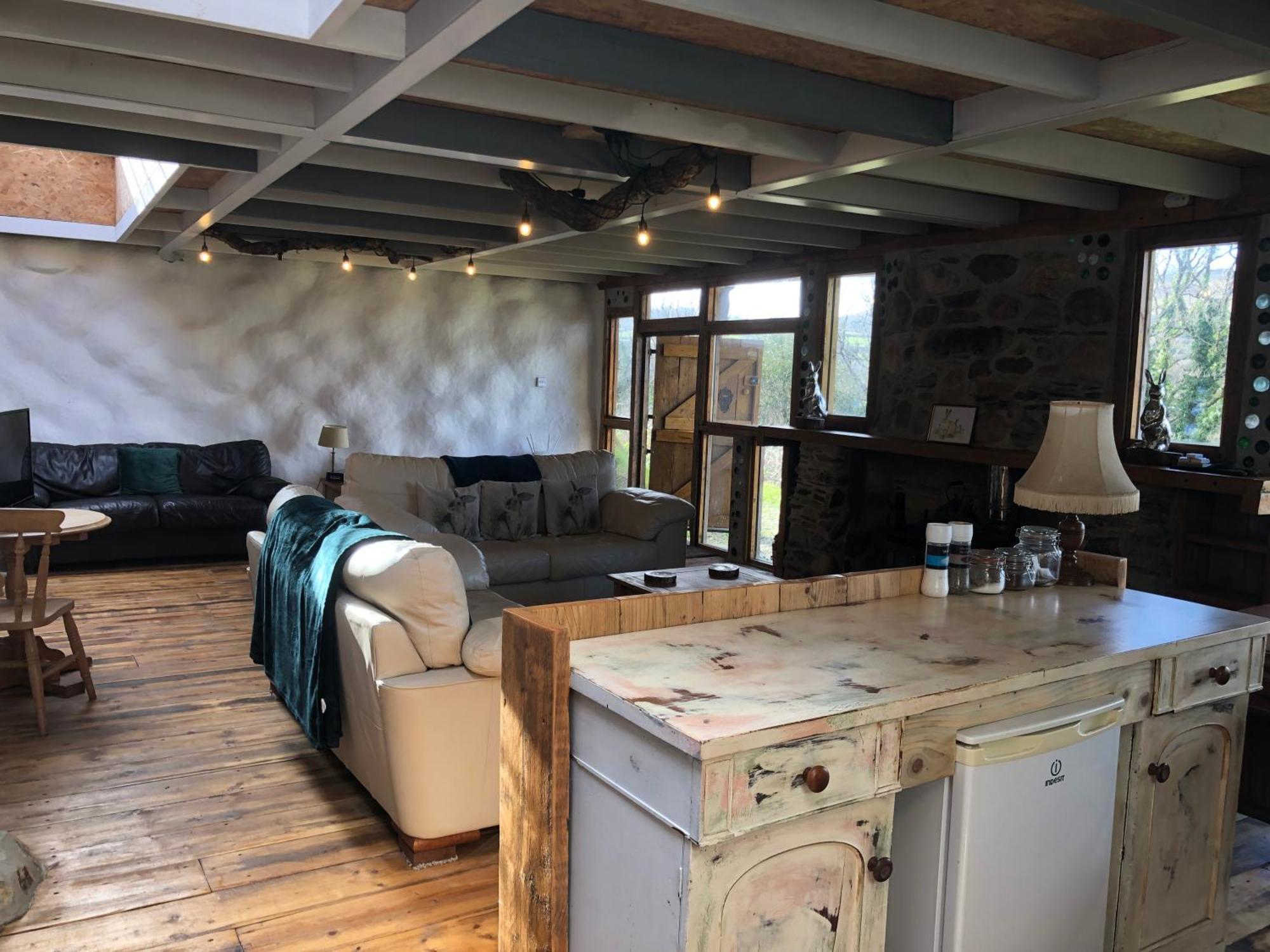 Rabbits 1Or 2 Bedroom Hobbit Style Hillset Earthen Dartmoor Eco Home South Brent Ngoại thất bức ảnh