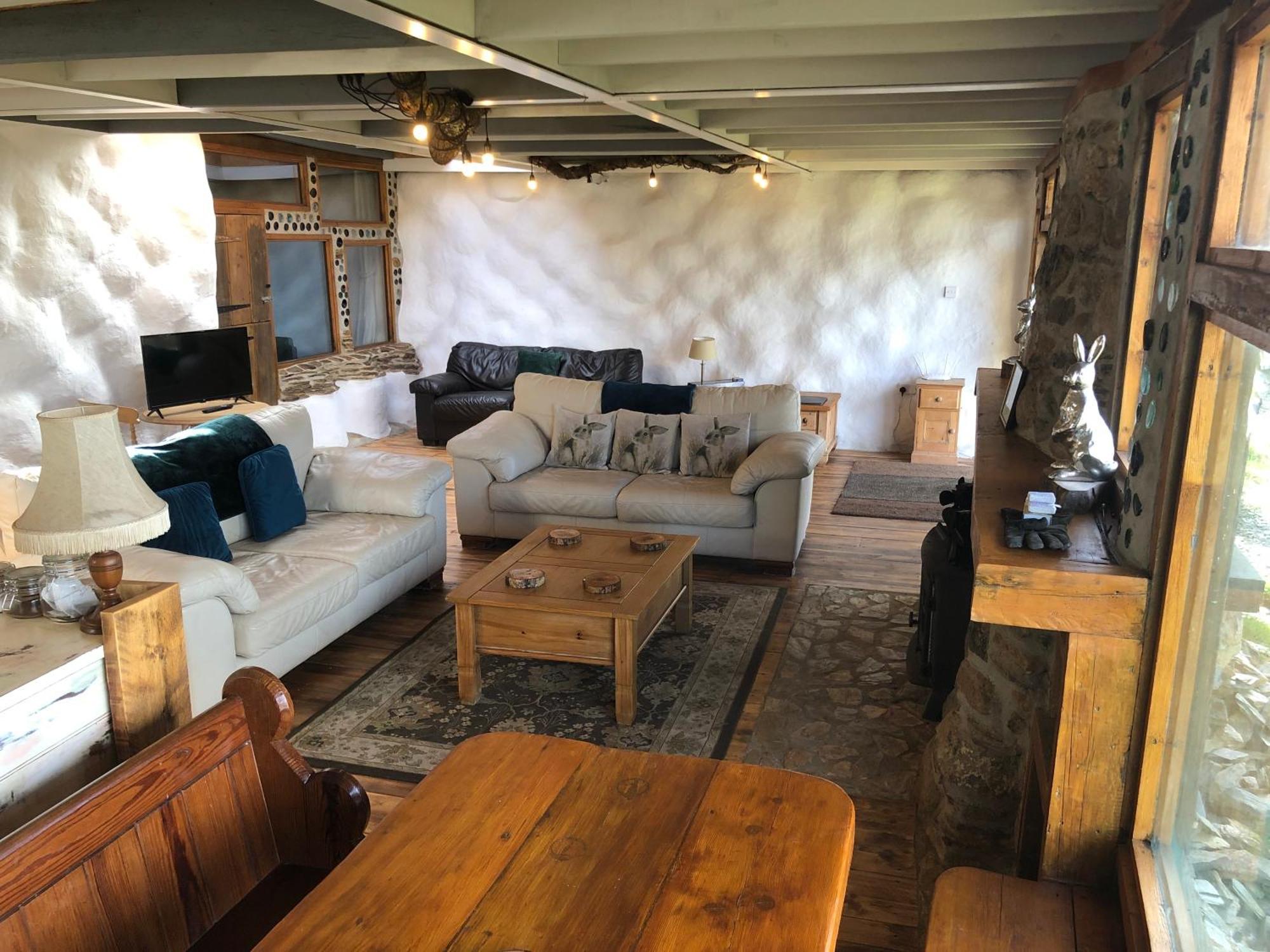 Rabbits 1Or 2 Bedroom Hobbit Style Hillset Earthen Dartmoor Eco Home South Brent Ngoại thất bức ảnh